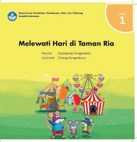 Melewati hari di taman ria