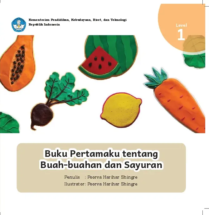 Buku pertamaku tentang buah dan sayuran