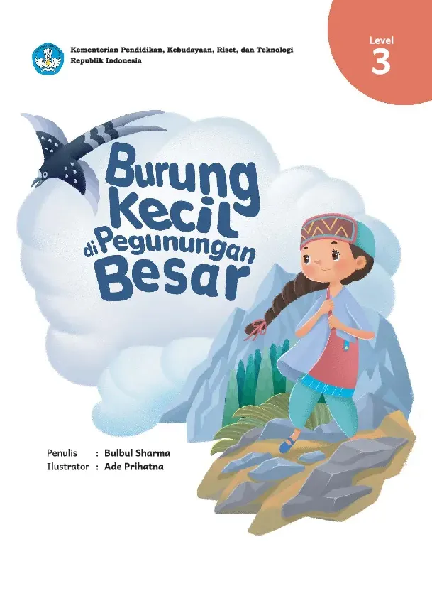 Burung kecil di pegunungan besar