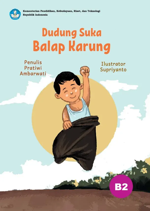 Dudung suka balap karung