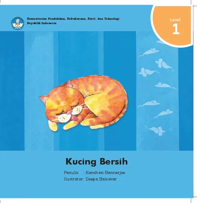 Kucing bersih 