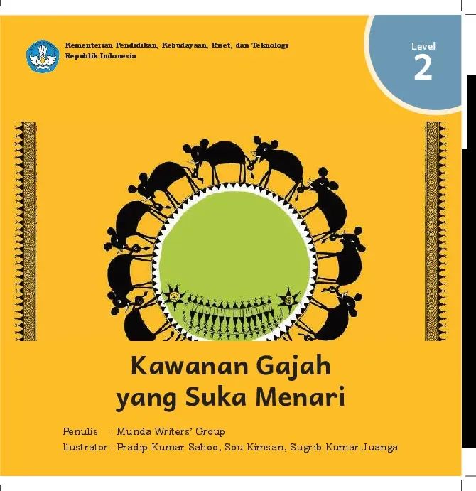 Kawanan gajah yang suka menari