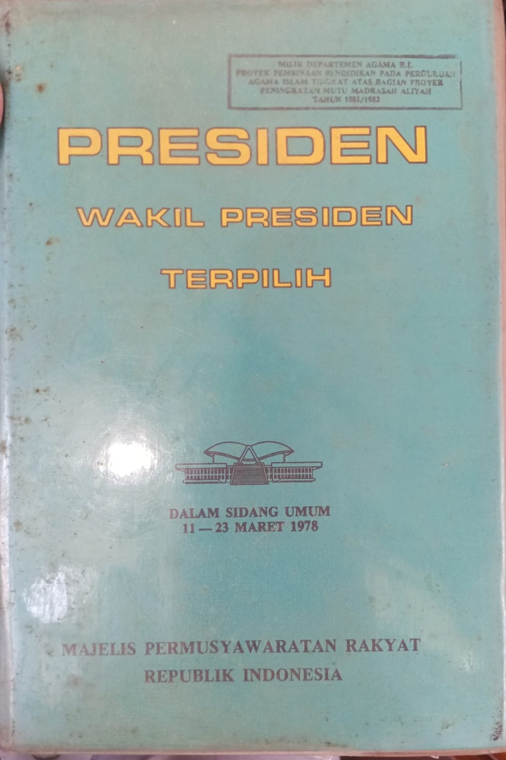 Presiden dan wakil presiden terpilih
