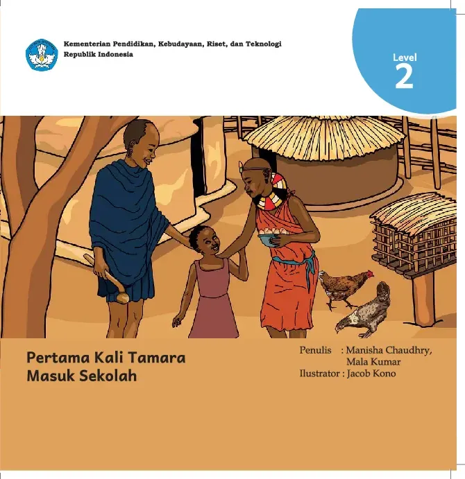 Pertama Kali Tamara Masuk Sekolah