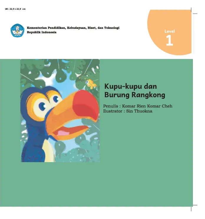 Kupu-kupu dan burung rangkong
