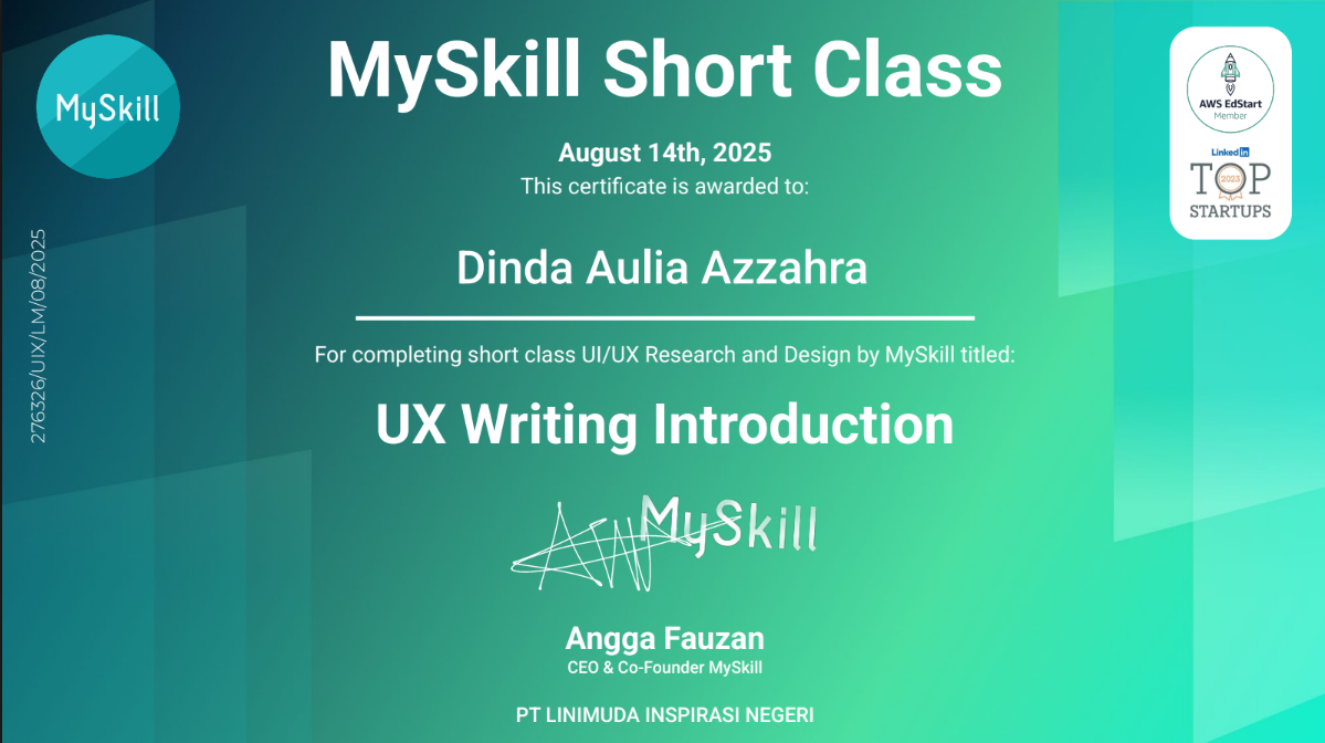 UX Writing Introduction