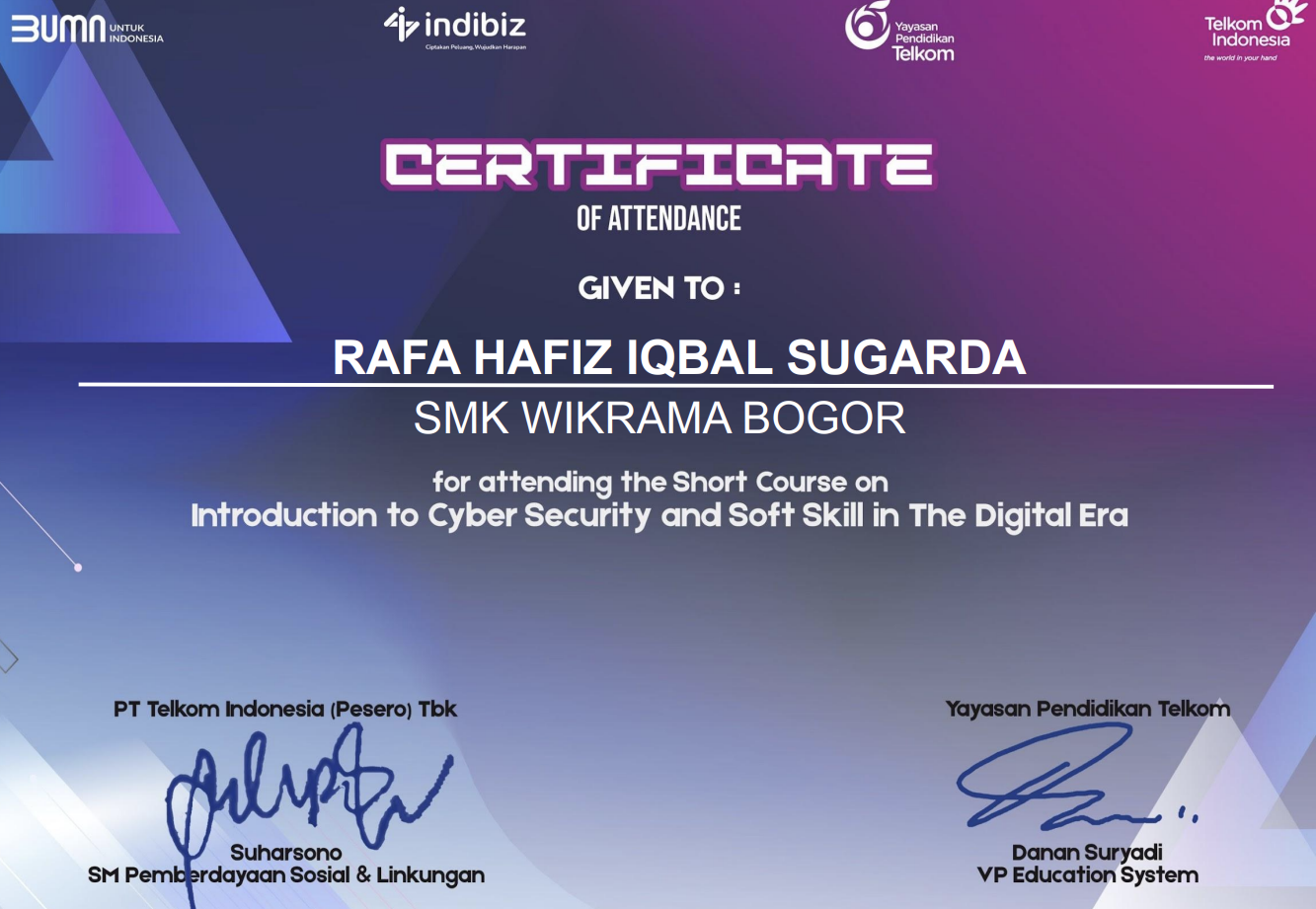Introduction to Cyber Security and Soft Skill in The Digital Era