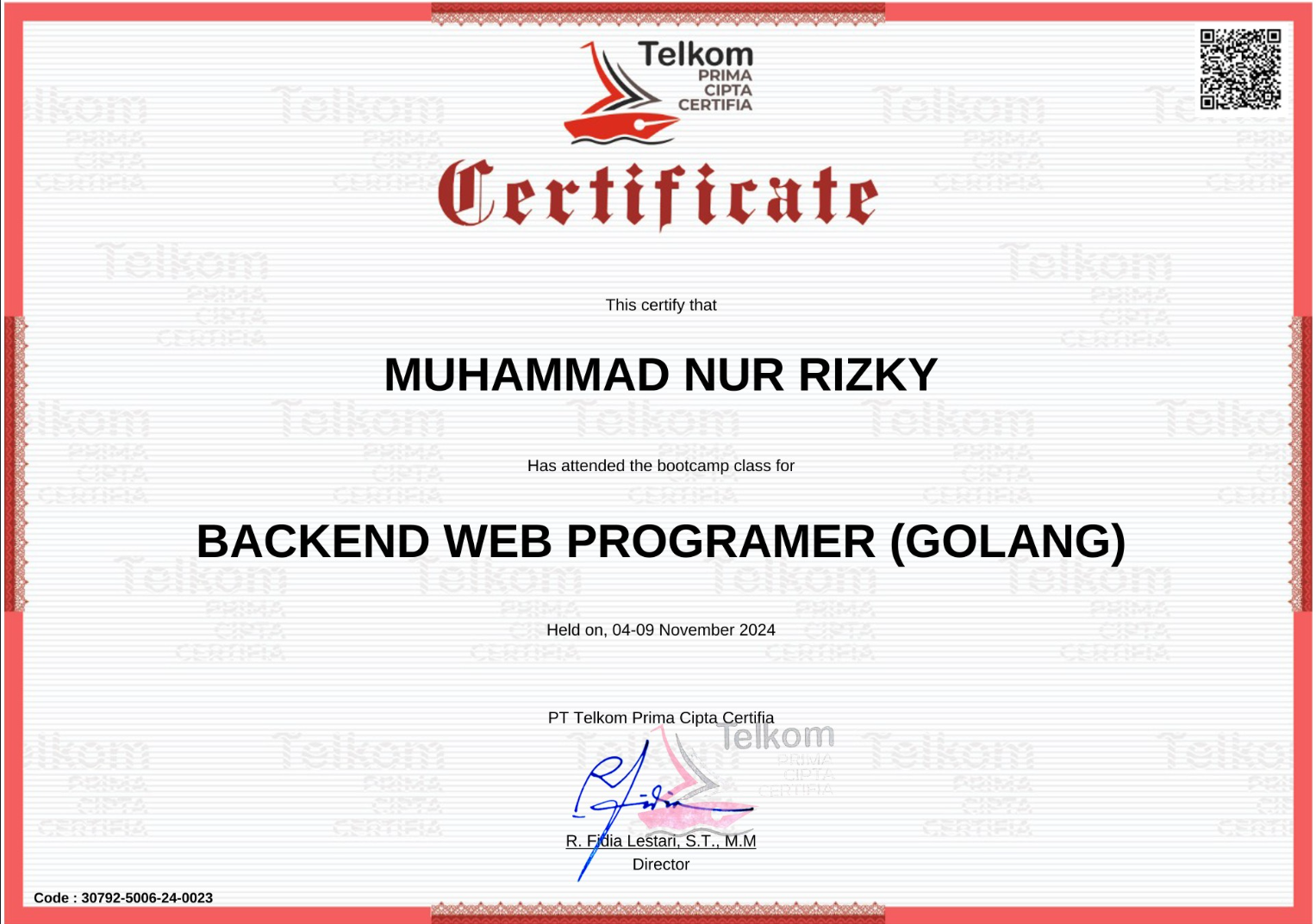 Backend Web Programming - Golang