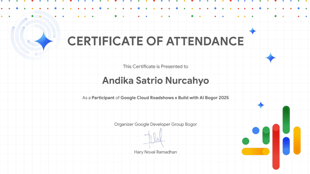 Google Developer Group - Build With AI Bogor 2025