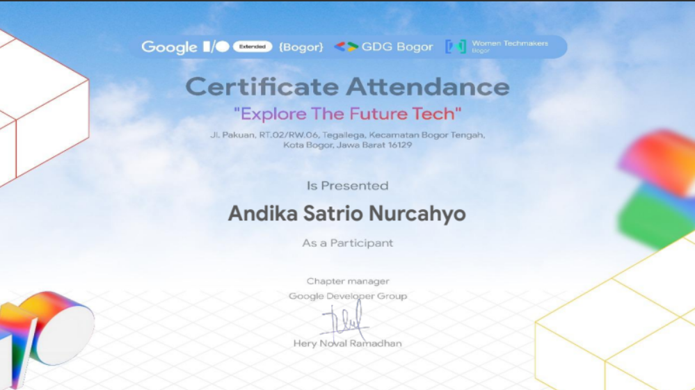 Google Developer Group - I/O Extended Bogor 2025