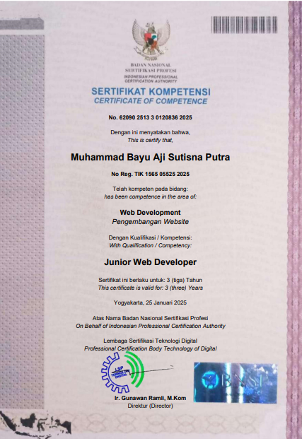 Junior Web Developer