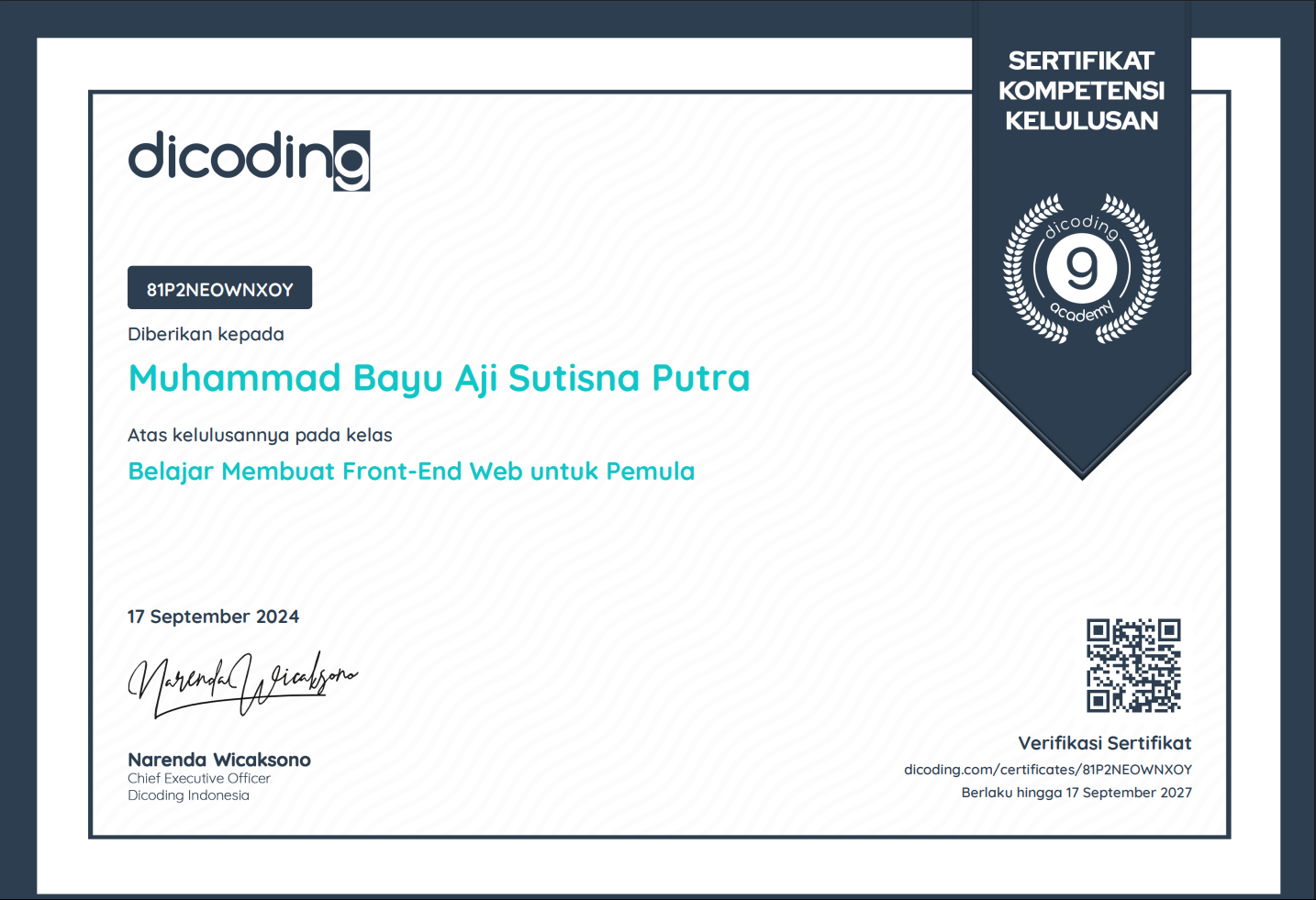 Belajar Membuat Front-End Web untuk Pemula
