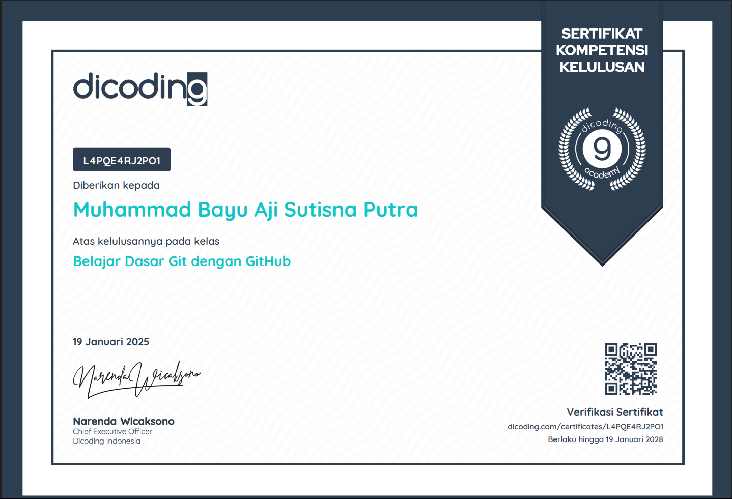 Belajar Dasar Git dengan Github