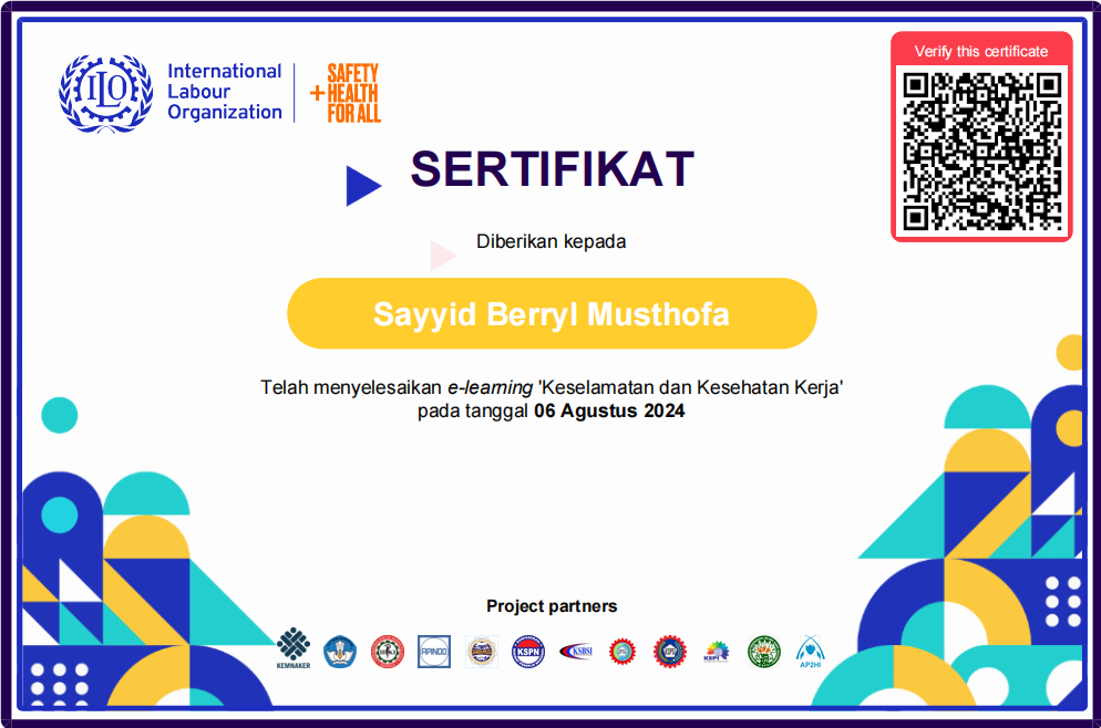 Keselamatan dan Kesehatan Kerja