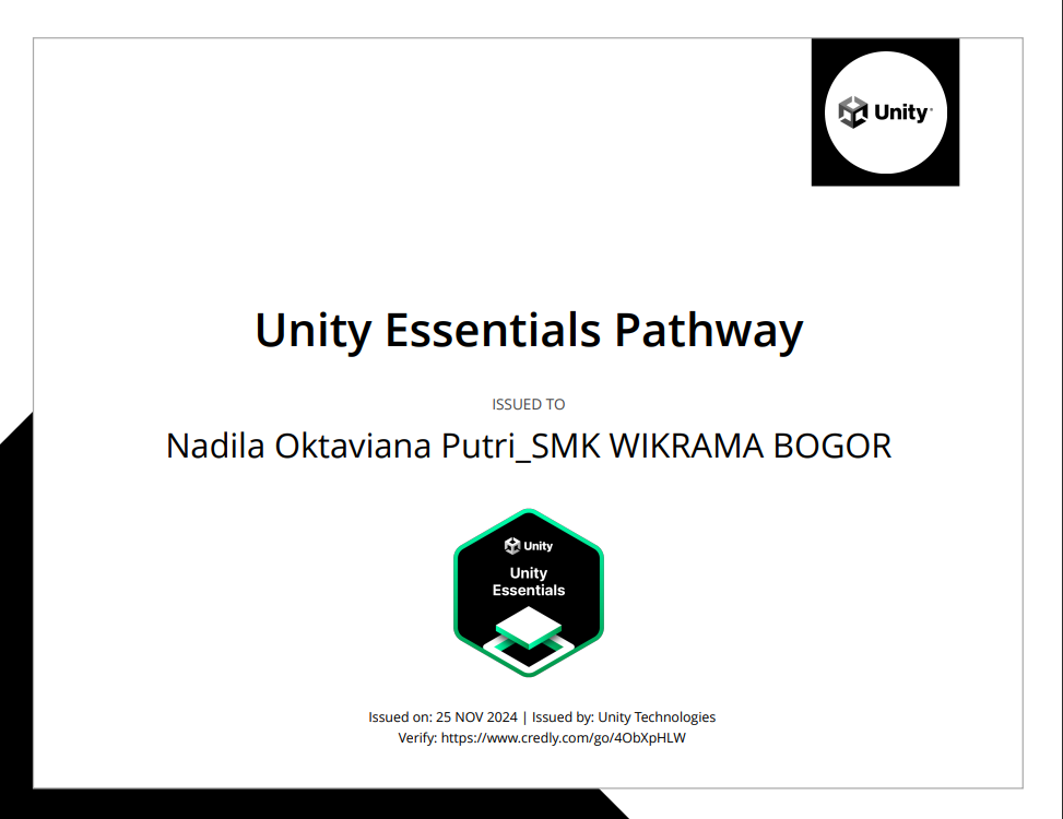 Unity Essentials Pathway