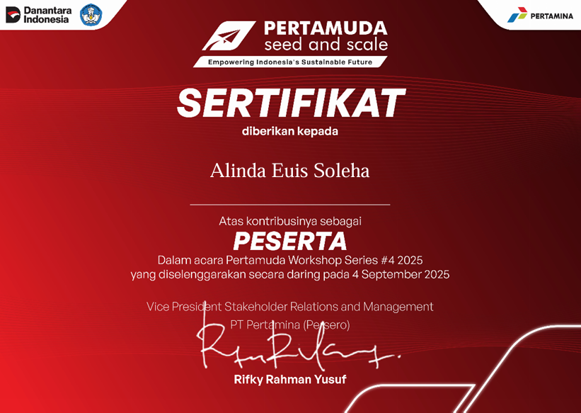 Seminar Pertamuda Workshop Series #4 2025