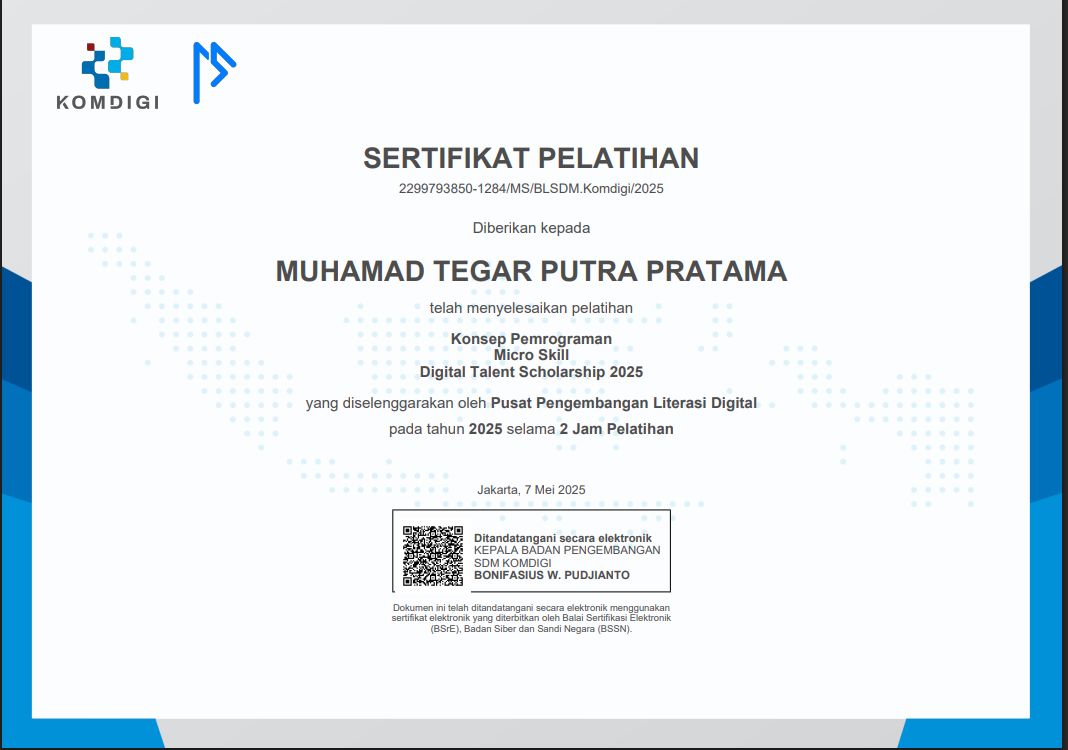 Konsep Pemrograman Komdigi