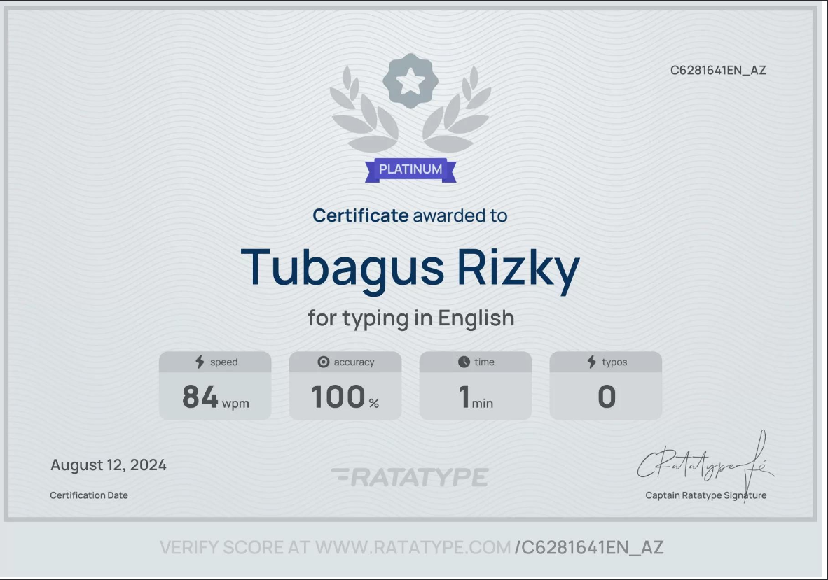Ratatype Fastest Typing