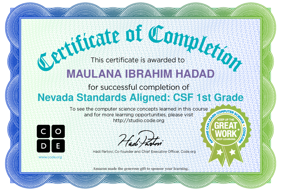 Nevada Standards Aligned: CSF 1st grade