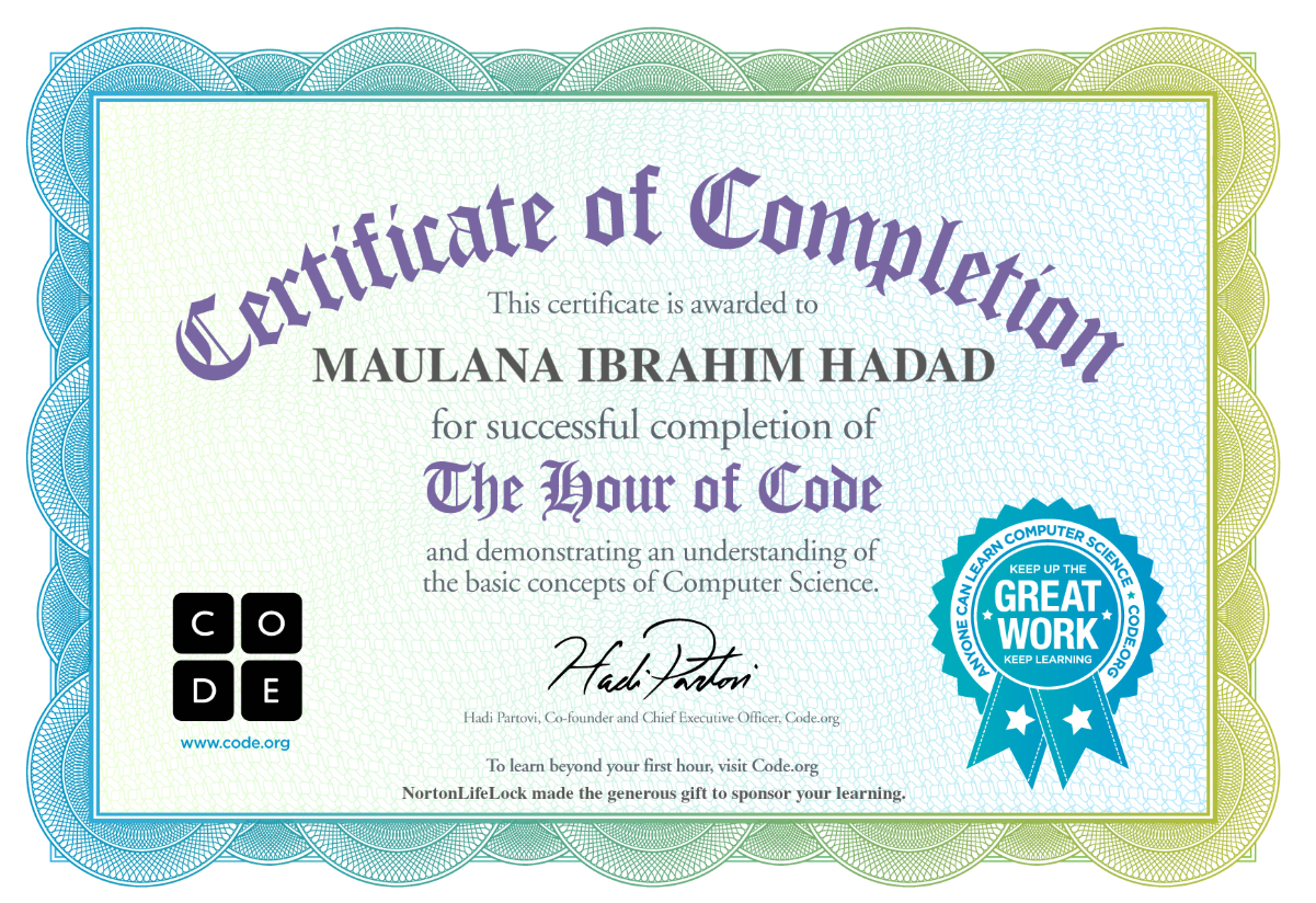 the hour of code