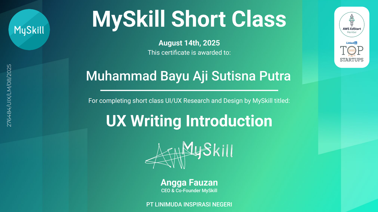 UX Writing Introduction