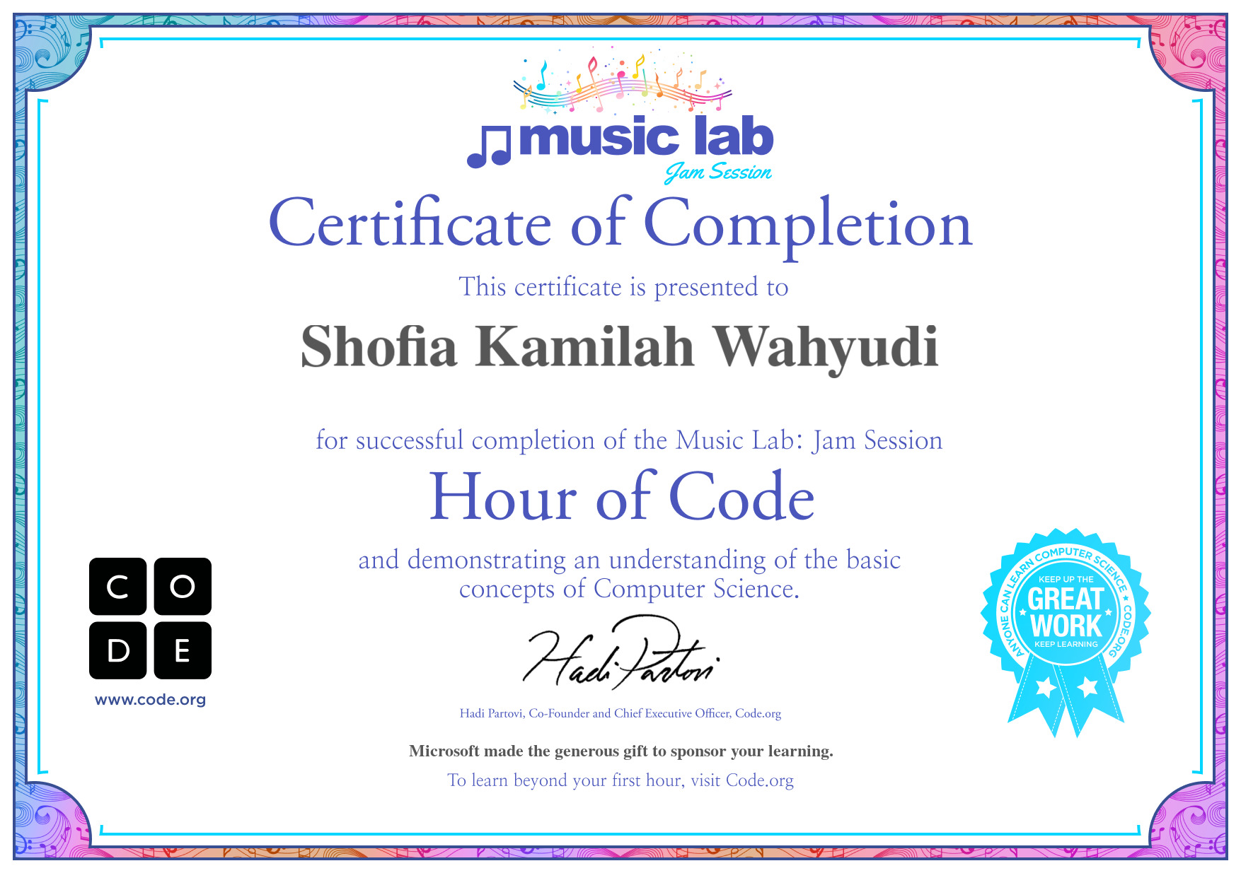 hour of code