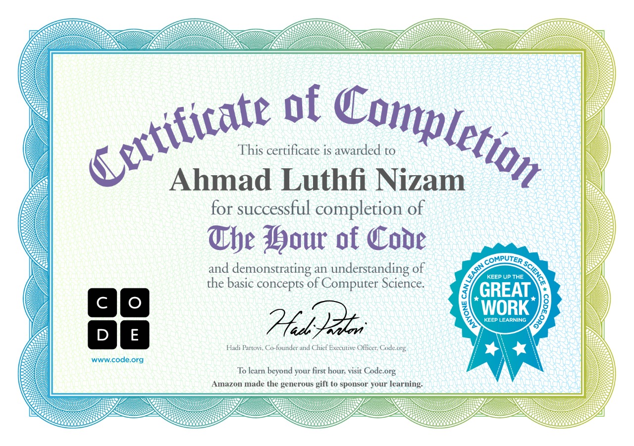 the hour of code