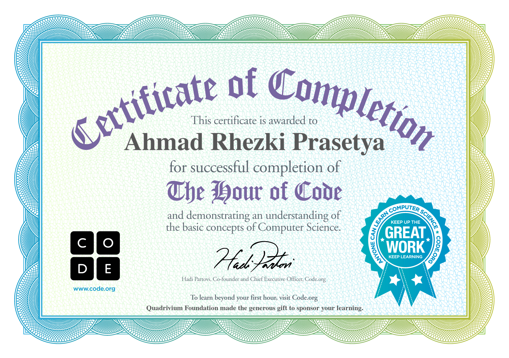 The Hour of Code