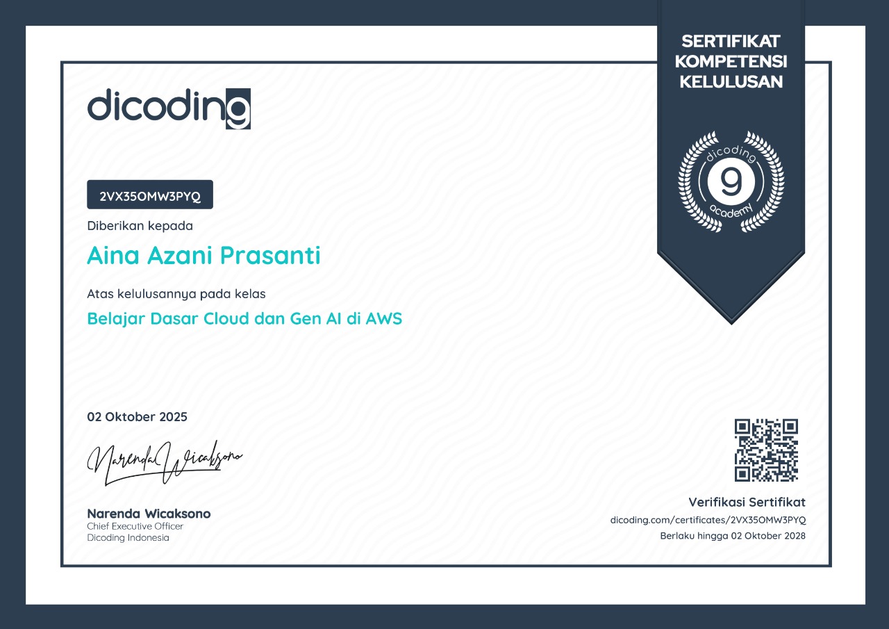 IDCAMP - Dasar Cloud&Gen AI