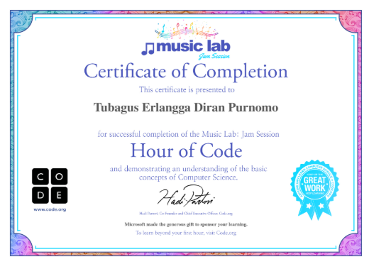 SERTIFIKAT CODE MUSSIC LAB