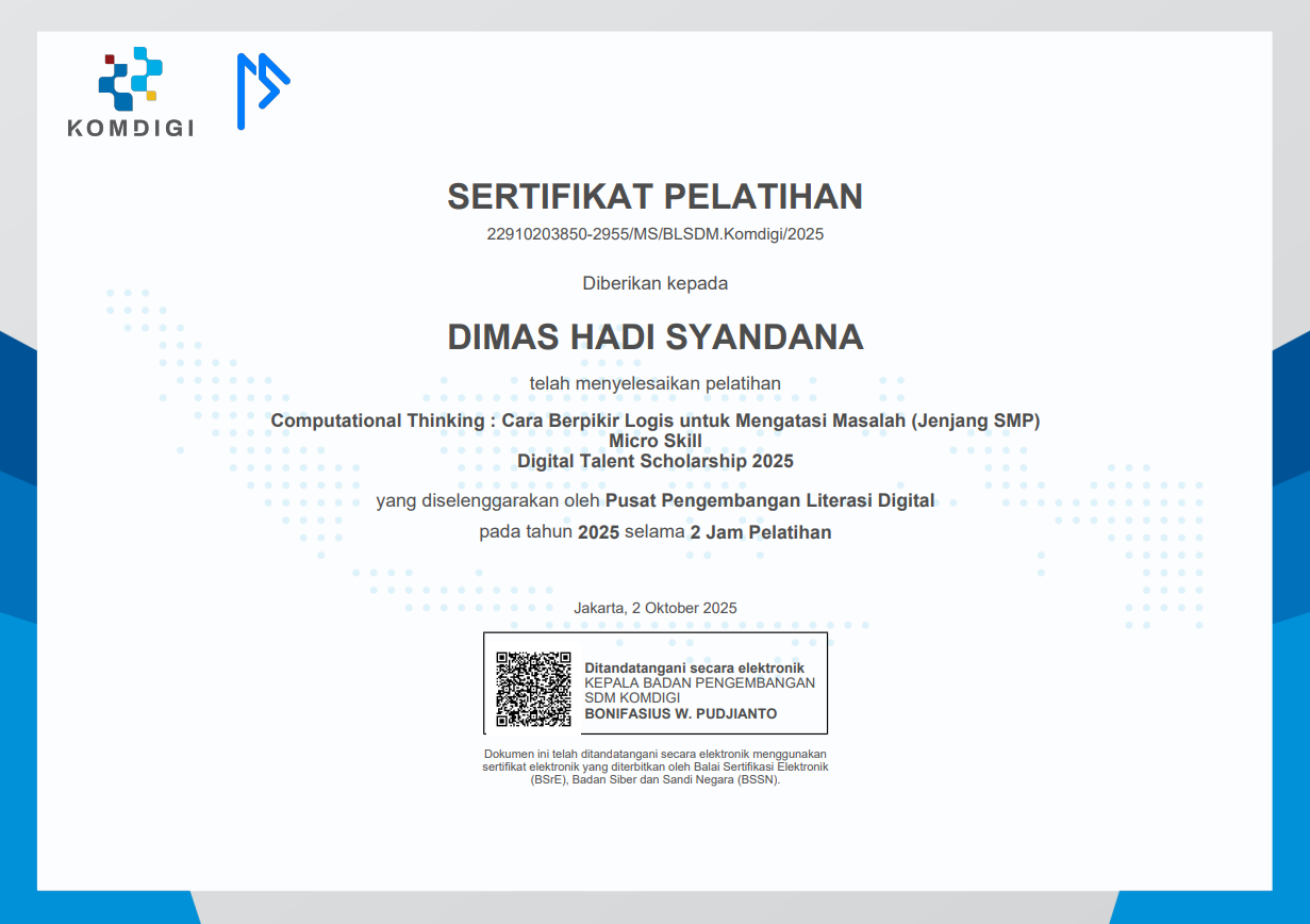 KOMDIGI-"Komputional Thinking" (jenjang smp)