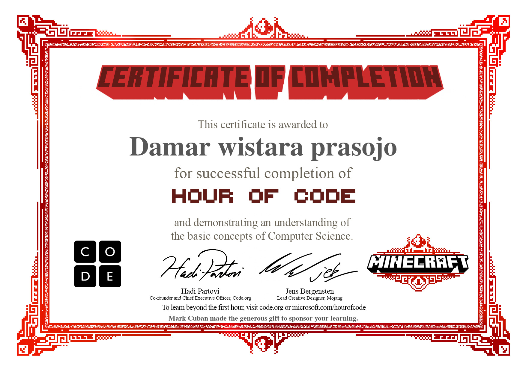 code.org minecraft2