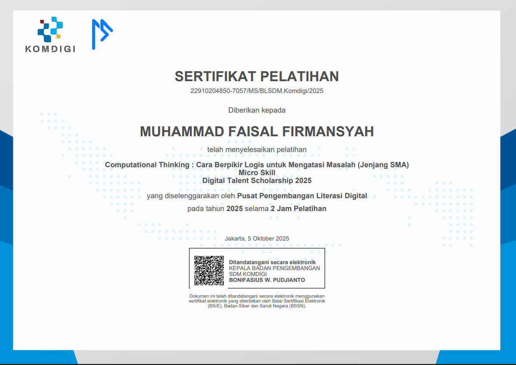 Computational Thinking