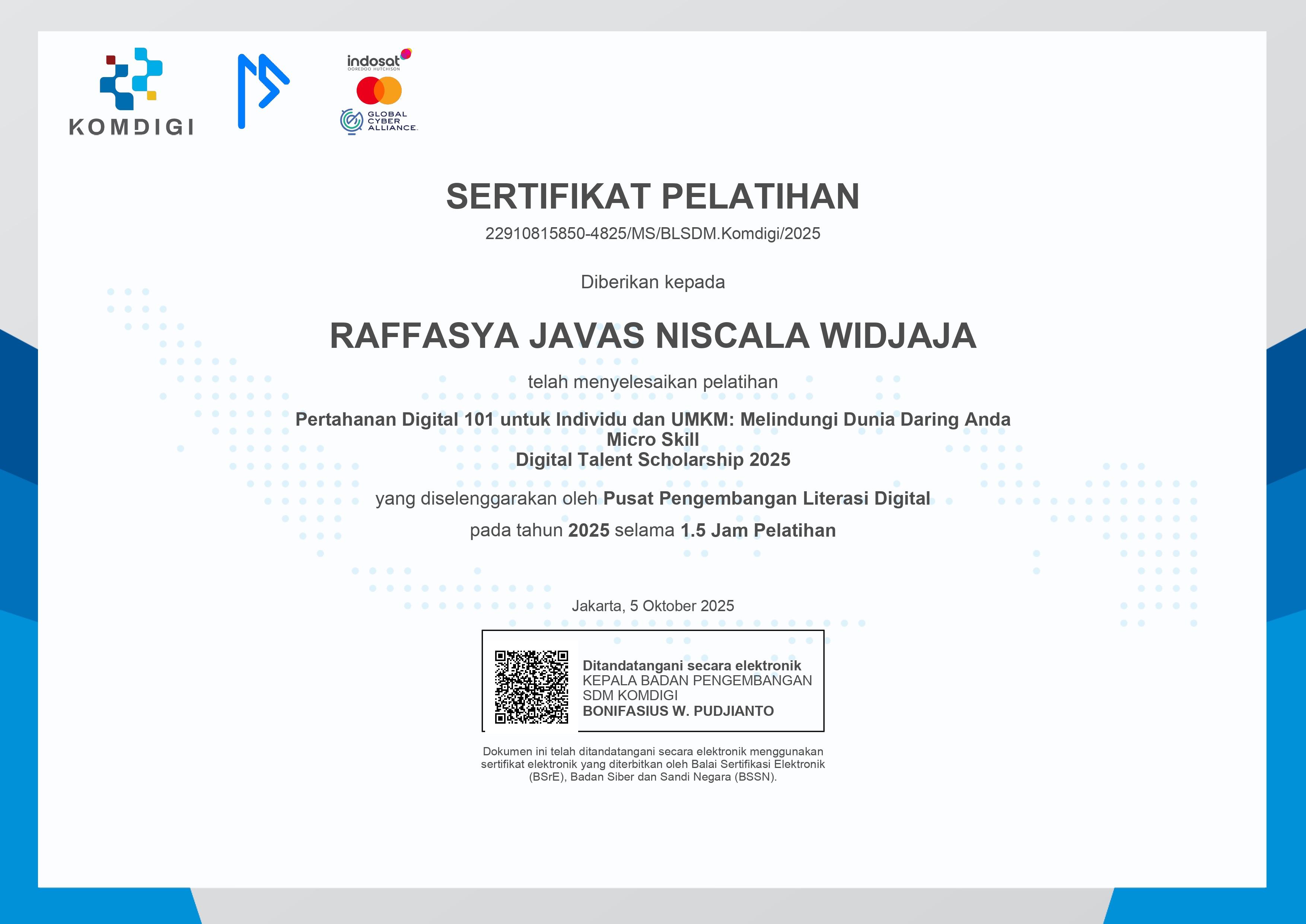 Pertahanan Digital 101 untuk Individu dan UMKM ( KOMDIGI )