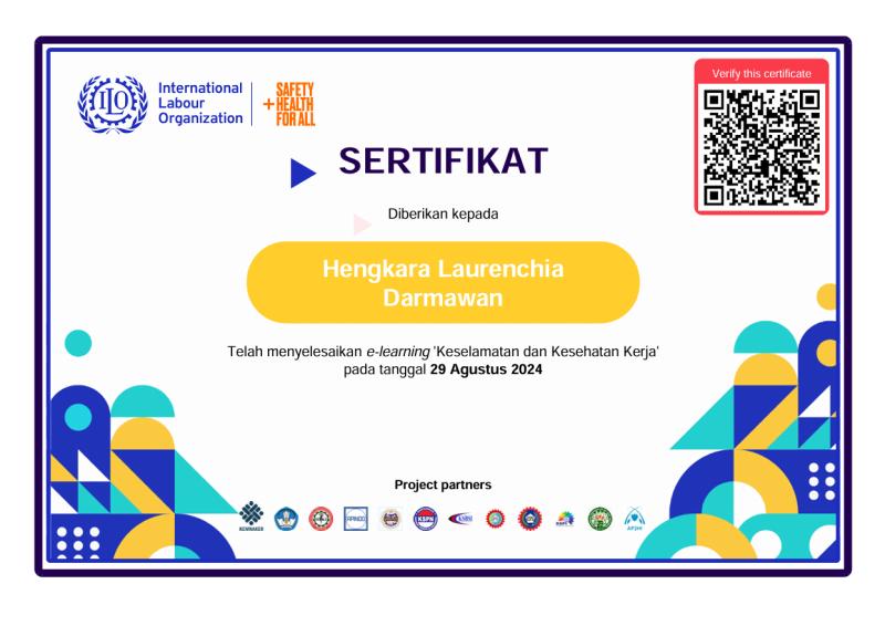 Kesehatan dan Keselamatan Kerja