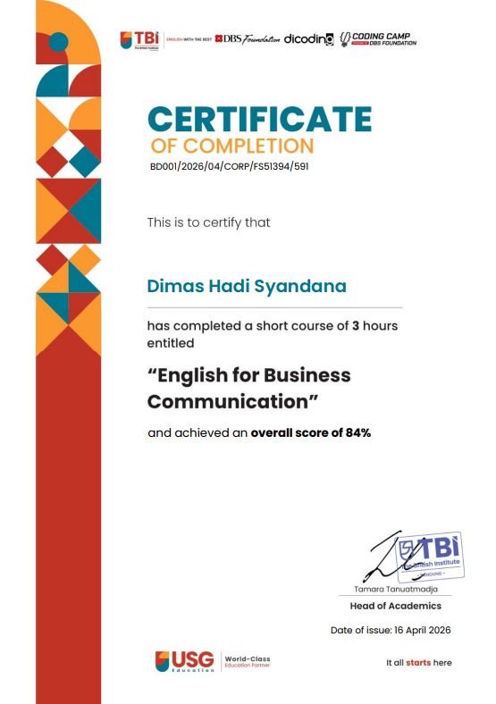 English-Certificate