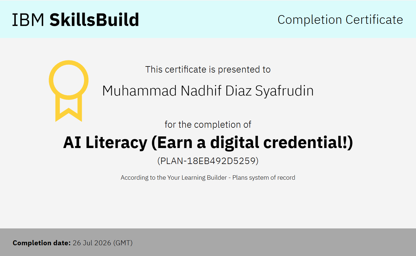 IBM - AI Literacy