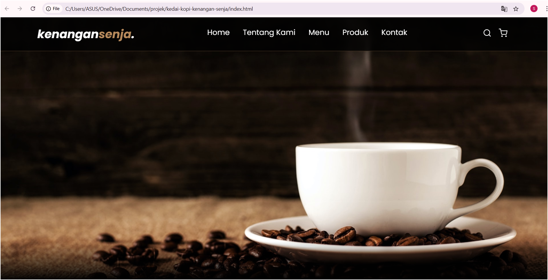 Kedai Kopi Kenangan Senja