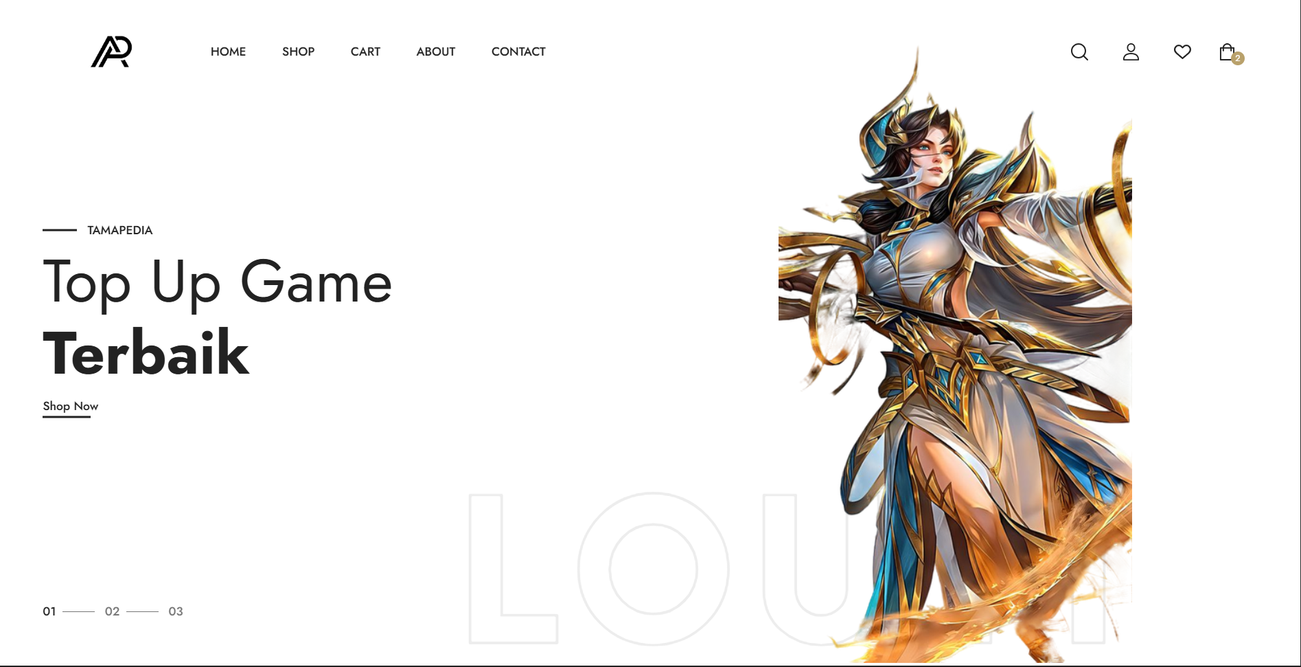 Website TopUp Game