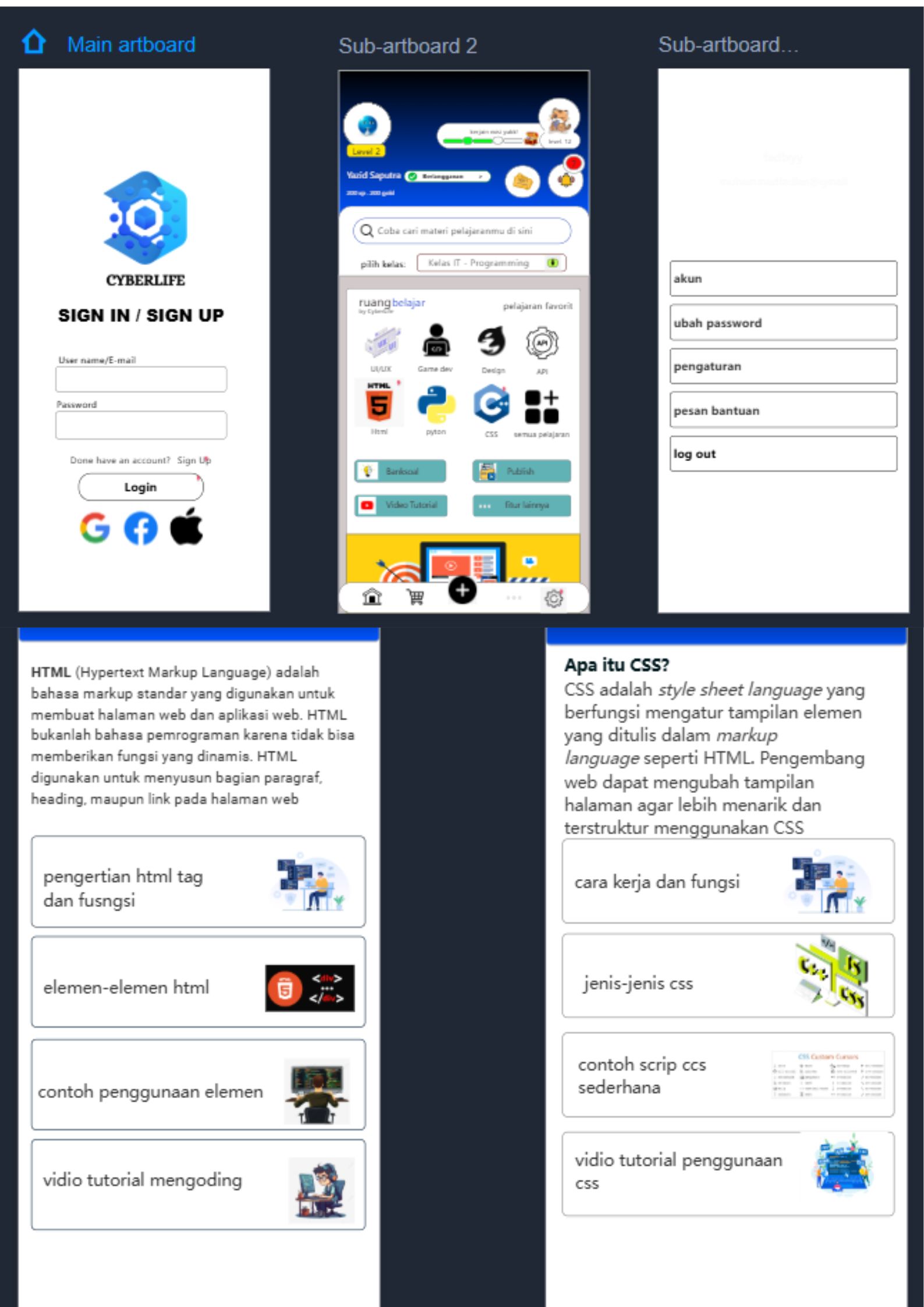 UI/UX StartUp