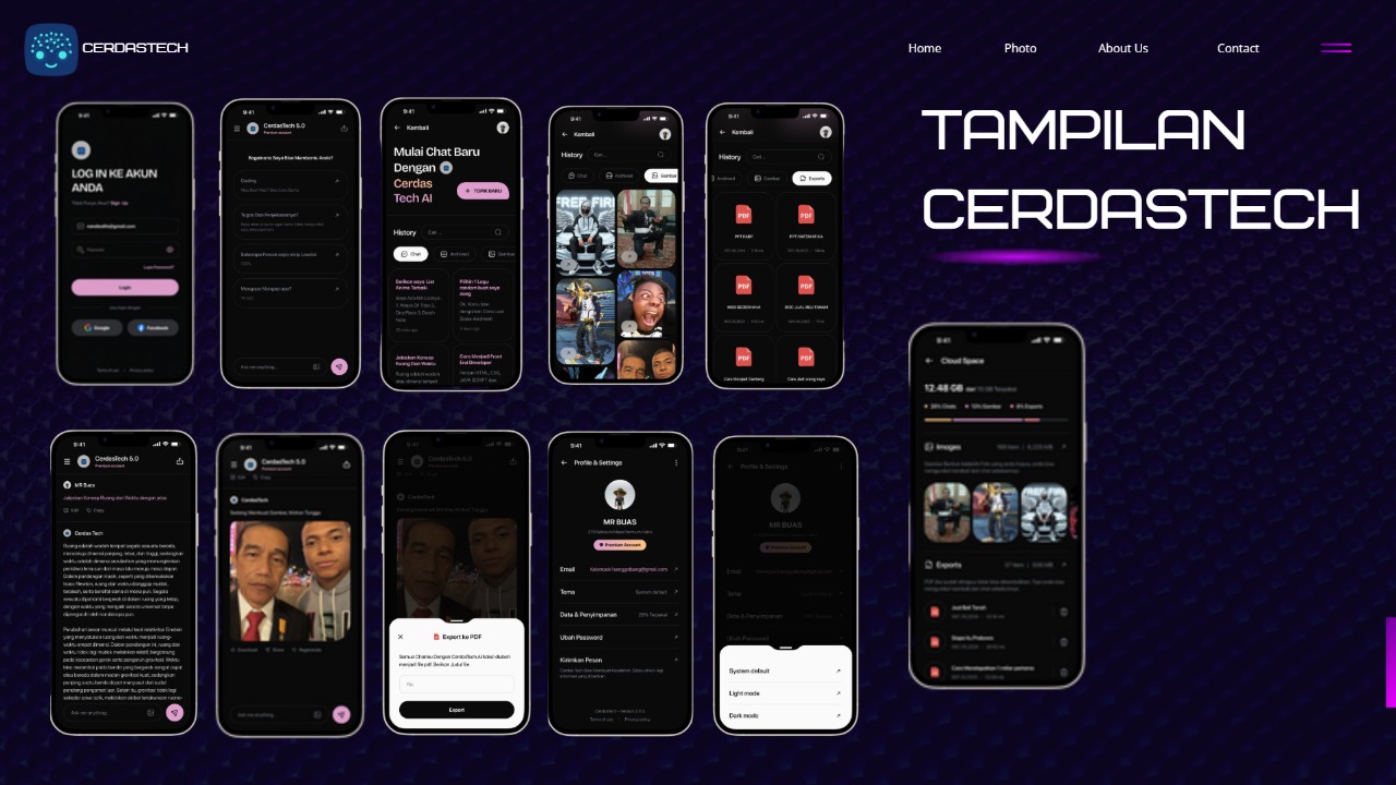 Startup UI/UX CerdasTech