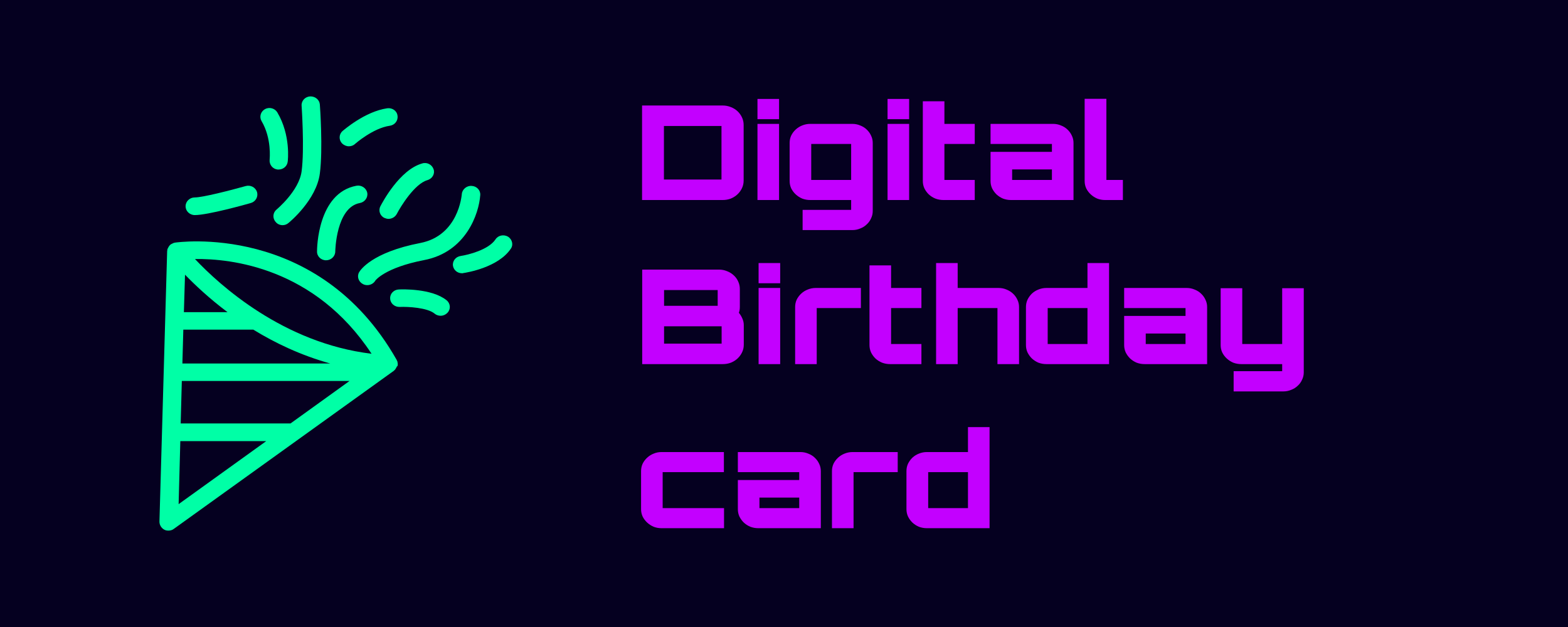 Digital Birthday Card