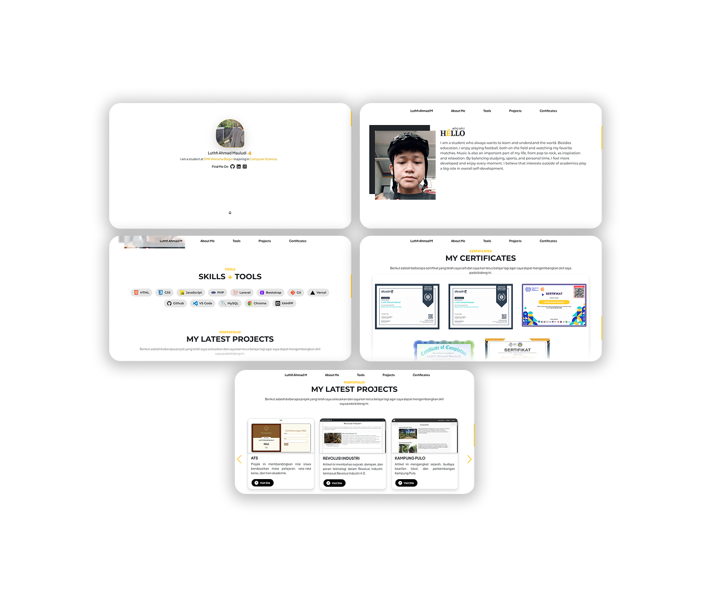 Web Portofolio V1
