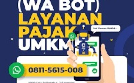 Layanan WA-Bot untuk UMKM oleh Ditjen Pajak