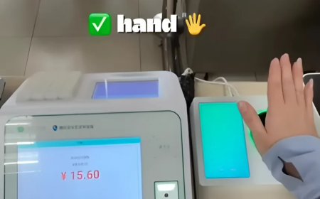 Praktis dan Aman, Sistem Pembayaran Telapak Tangan Jadi Tren Baru di China