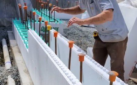 Teknik Bangunan Menggunakan Styrofoam: Insulated Concrete Form (ICF)