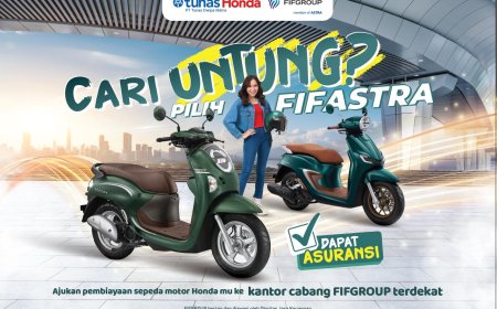 Pelanggan FIFGROUP Lampung Dapat Motor Baru Berkat Asuransi, Begini Kisah Andi !