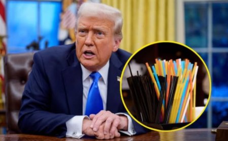 Donald Trump Keluarkan Perintah Eksekutif untuk Kembali Gunakan Sedotan Plastik
