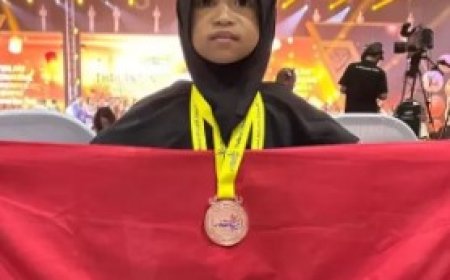 Qashiratut Tharfi Paranata Raih Medali Perunggu di Thailand International Mathematics Olympiad 2025