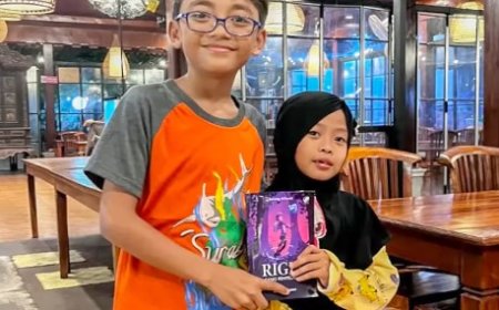Bocah 11 Tahun Asal Trenggalek  Menulis 40 Buku Berbahasa Inggris dan Masuk Top 15 Amazon